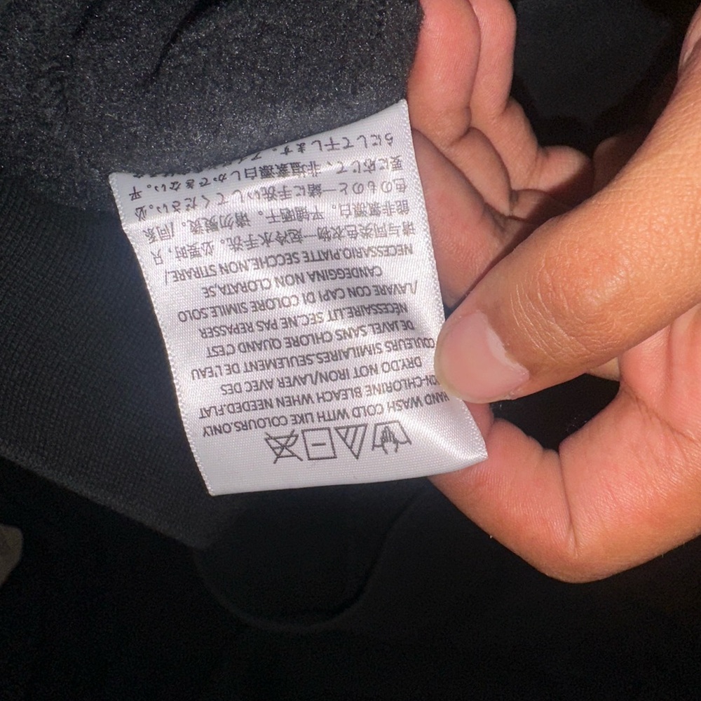 Fear of God Essentials Hoodie SS22 Stretch Limo Black - 100% Authentic XS - Picture 5 of 5